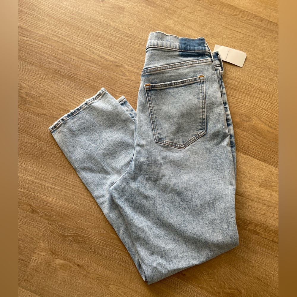 Abercrombie The Ankle Straight-Ultra HughRise Curve Love 31 Long